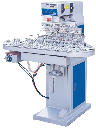 四色轉盤移印機TM-M4C